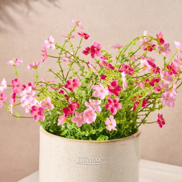 Искусственный цветок в горшке Дэйзи 28 см розовый Kaemingk (Кейминг)