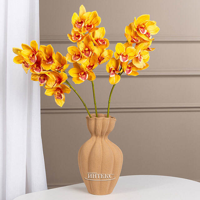 Искусственный цветок Орхидея Королева Элоиза 71 см Kaemingk (Кейминг)