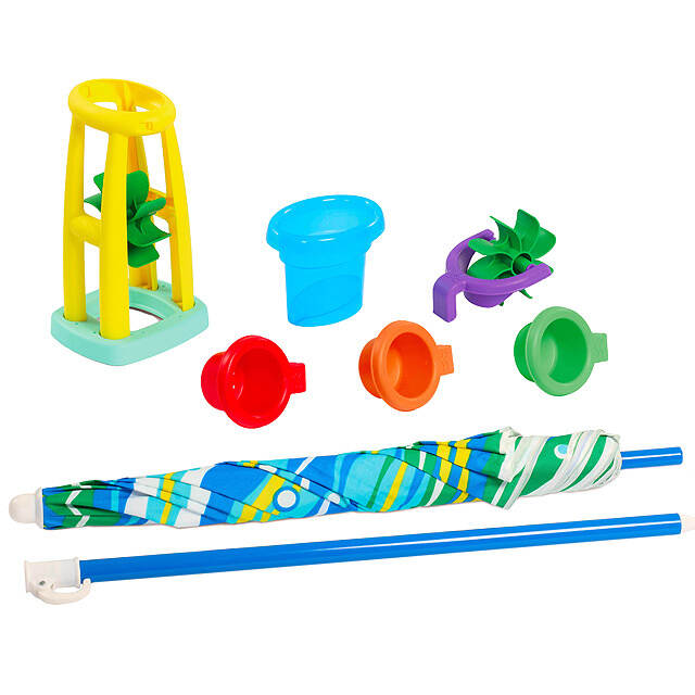 Стол "Оазис" с зонтиком для игр с песком и водой, 71*117*80 см Step2 (Степ2)