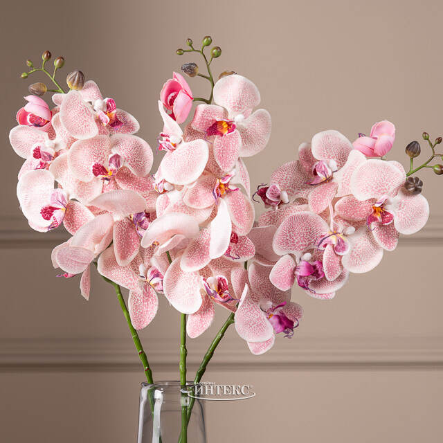 Искусственный цветок Орхидея Jacqueline 77 см Kaemingk