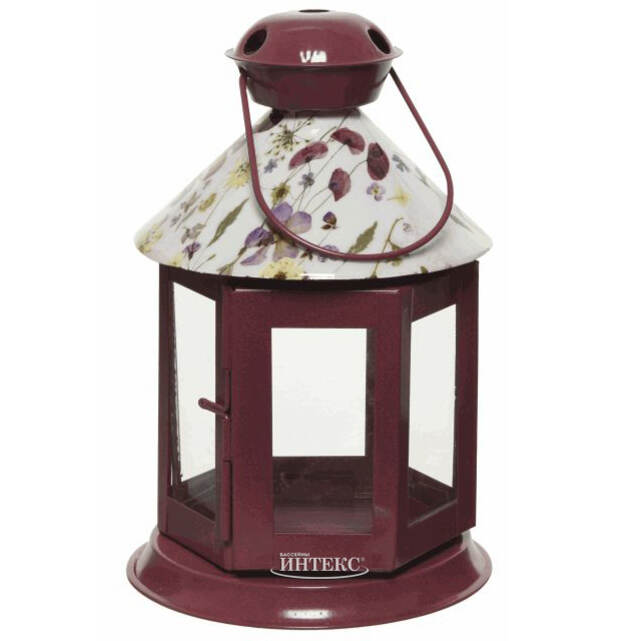 Фонарик-подсвечник металлический Франсуаза 18 см Kaemingk