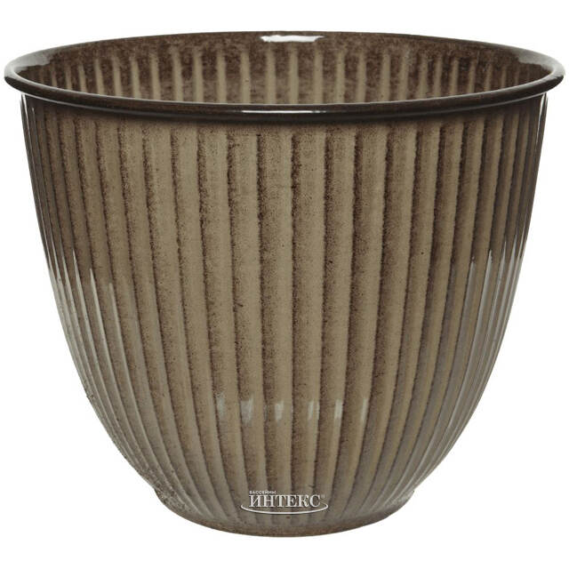 Декоративное кашпо Кастория 32*27 см, металл Kaemingk