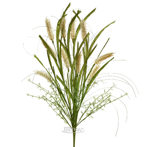 Искусственный букет Пшеница и Полевые травы 70 см Kaemingk