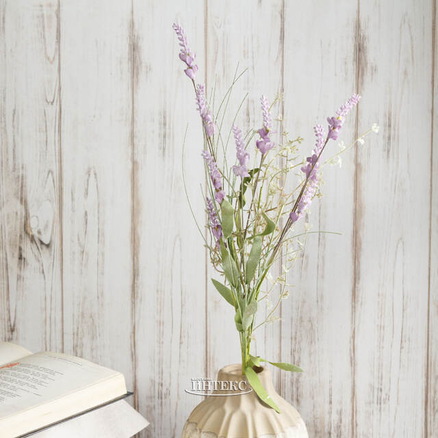 Искусственный букет Лаванда Лиловая Принцесса 75 см Kaemingk (Кейминг)