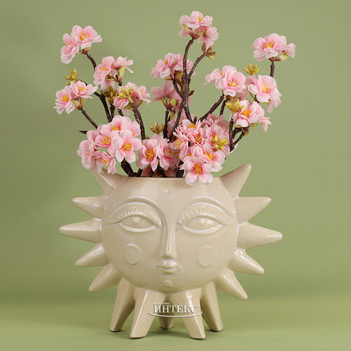 Керамическая ваза для цветов Люфиаль 32 см Kaemingk