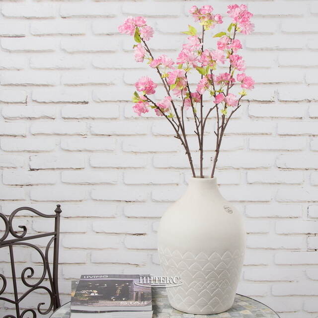 Искусственная ветка Цветущий Персик 76 см нежно-розовая Kaemingk