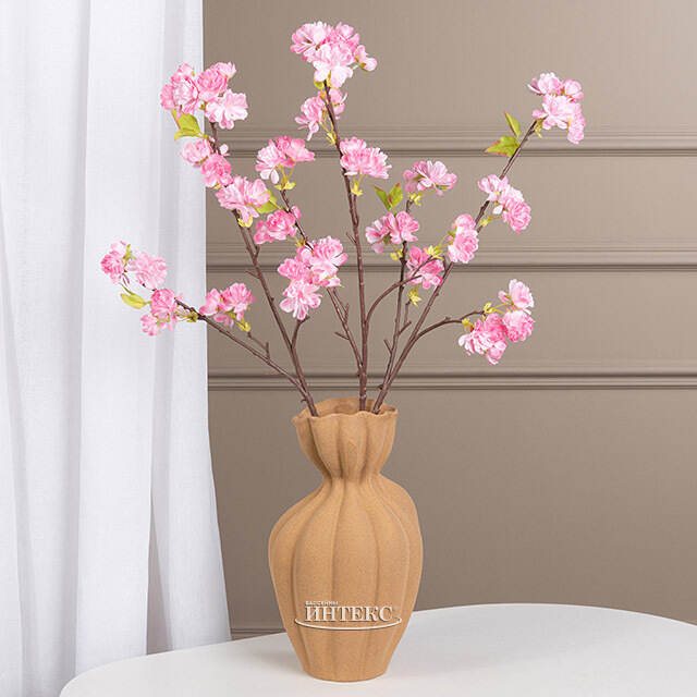 Искусственная ветка Цветущий Персик 76 см нежно-розовая Kaemingk (Кейминг)