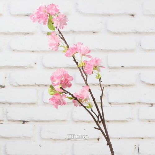 Искусственная ветка Цветущий Персик 76 см нежно-розовая Kaemingk