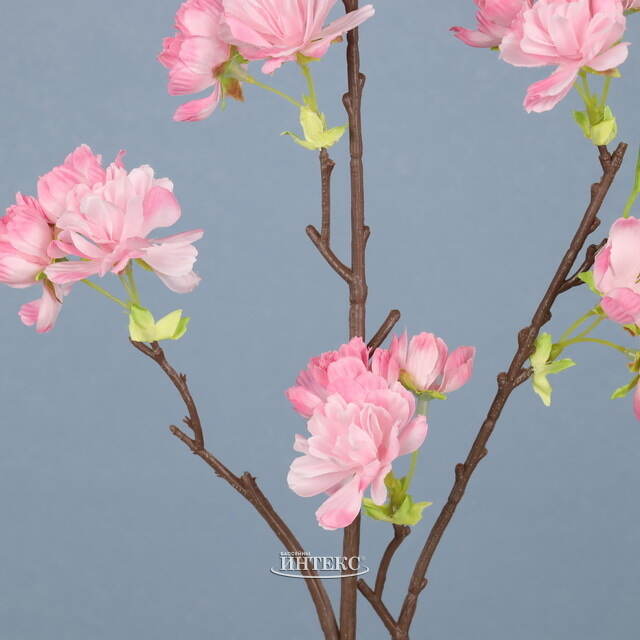 Искусственная ветка Цветущий Персик 76 см нежно-розовая Kaemingk