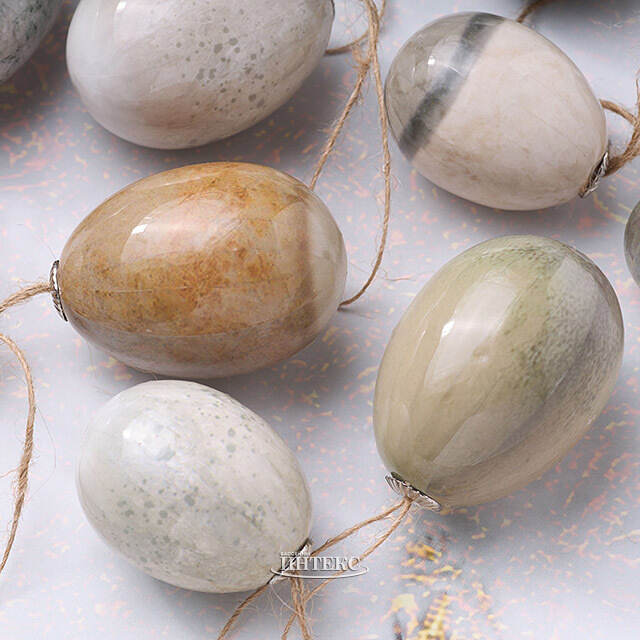 Пасхальные подвески Яйца - Holy Easter 4-6 см, 12 шт Kaemingk