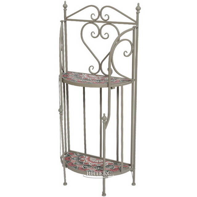 Металлический стеллаж для цветов Melrouse 98*40 см Kaemingk