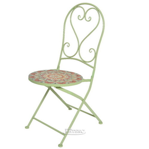 Складной стул с мозаикой Бернардо 93*46*39 см, металл Kaemingk