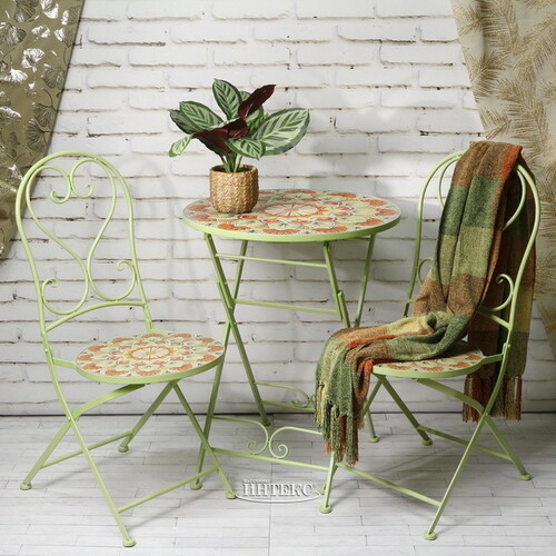 Комплект садовой мебели Бернардо: 1 стол + 2 стула Kaemingk