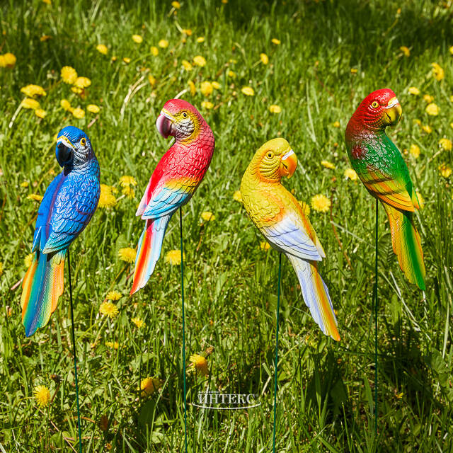 Садовый штекер Попугай Глория - Радуга Эмоций 74 см Kaemingk