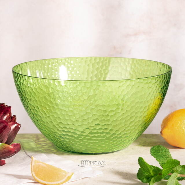 Пластиковый салатник Портофино 26*13 см салатовый Kaemingk (Кейминг)