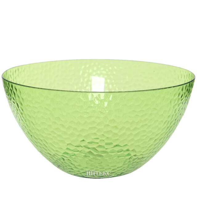 Пластиковый салатник Портофино 26*13 см салатовый Kaemingk