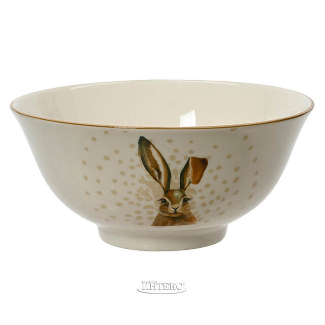 Керамический салатник Кролик Бенувиль 16*7 см Kaemingk (Кейминг)