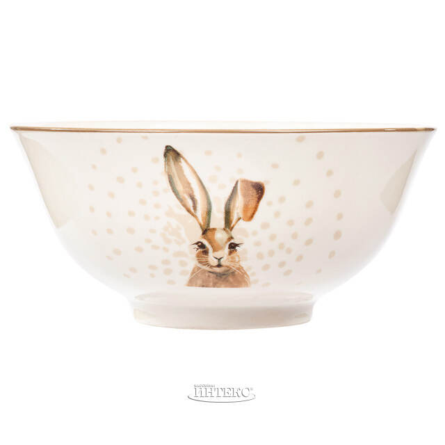 Керамический салатник Кролик Бенувиль 16*7 см Kaemingk (Кейминг)