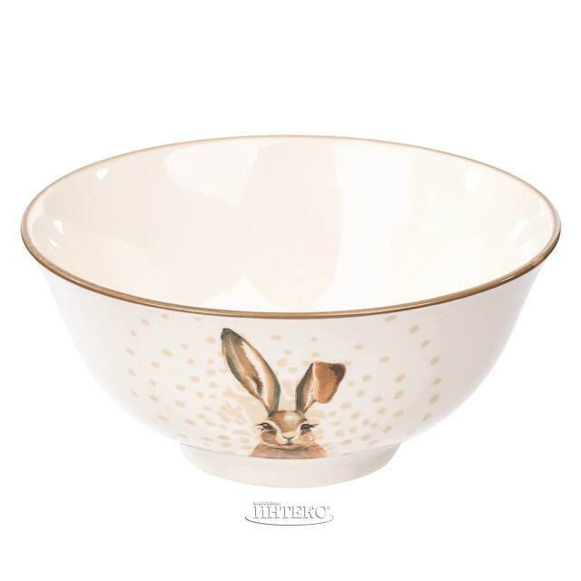 Керамический салатник Кролик Бенувиль 16*7 см Kaemingk (Кейминг)