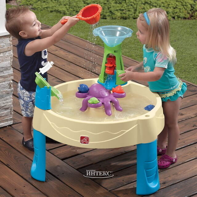Столик для игры с водой Осьминожка Step2