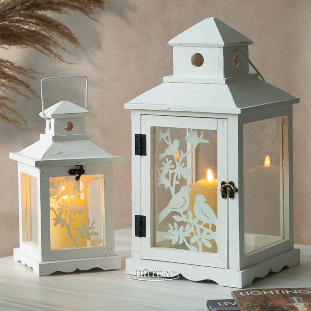 Набор подсвечников-фонарей Примавера 26-42 см, 2 шт Kaemingk (Кейминг)