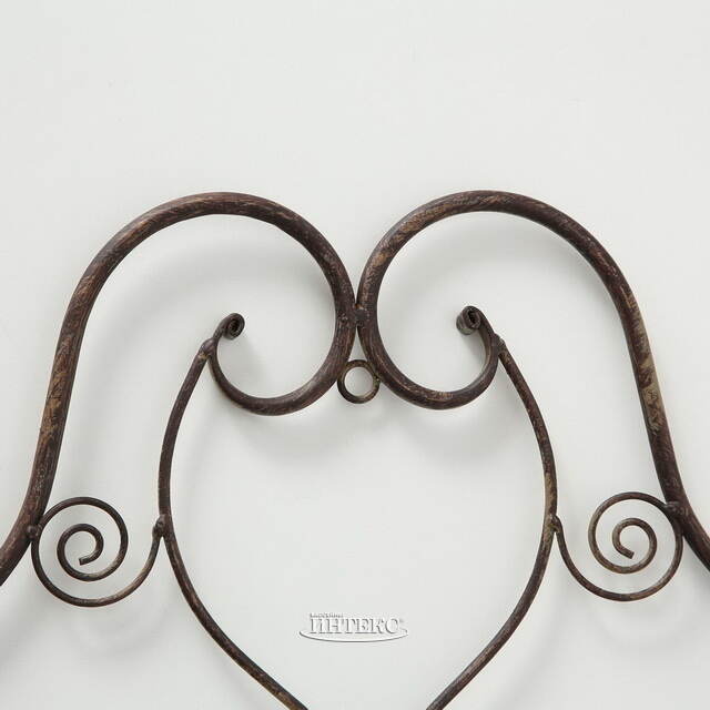 Подвесное кашпо Шебби 32*28 см, металл Boltze