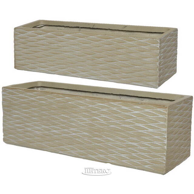 Набор декоративных кашпо Денсон 60-70 см, 2 шт Kaemingk