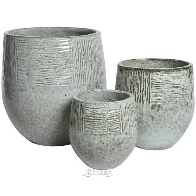 Набор декоративных кашпо Хамфрис 20-41 см, 3 шт Kaemingk (Кейминг)