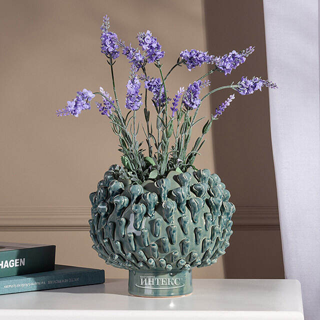 Керамическое кашпо Гринвелл 22 см Kaemingk (Кейминг)