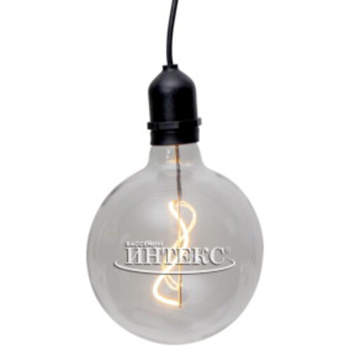 Подвесной светильник-шар McGonagall 18*11 см с филаментной LED лампой, на батарейках, IP44 Star Trading