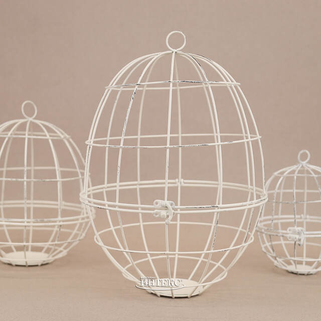 Набор декоративных клеток Mirecourt Blanc 3 шт Kaemingk