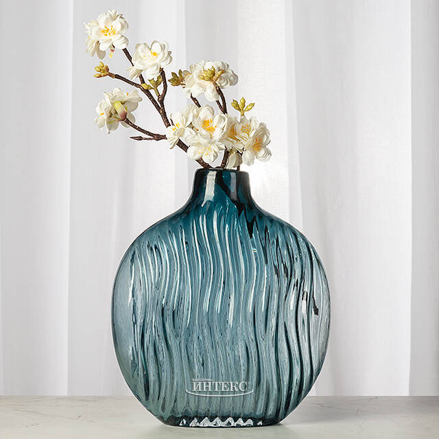 Стеклянная ваза Luciana Clodebaud 30 см Kaemingk