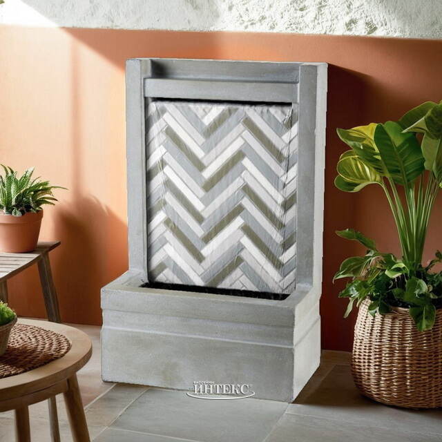 Декоративный фонтан Soft Geometry 52 см Kaemingk