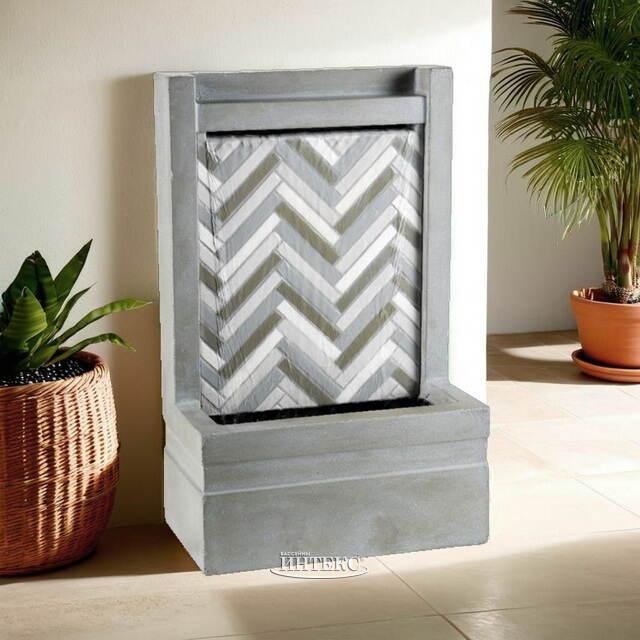 Декоративный фонтан Soft Geometry 52 см Kaemingk