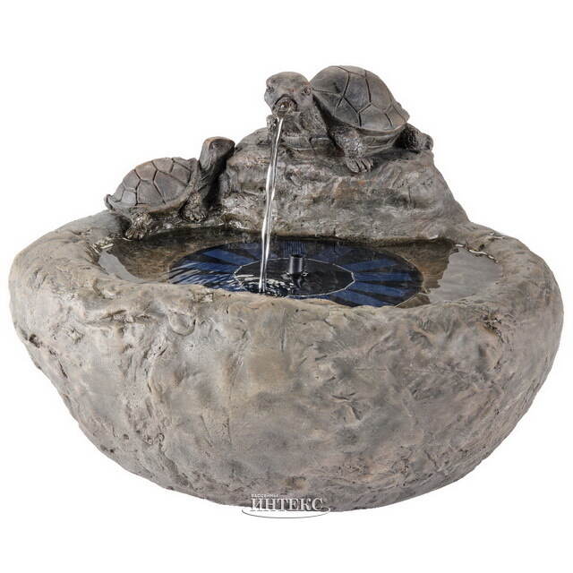 Декоративный фонтан Корнелиус 37*30 см на солнечной батарее Kaemingk