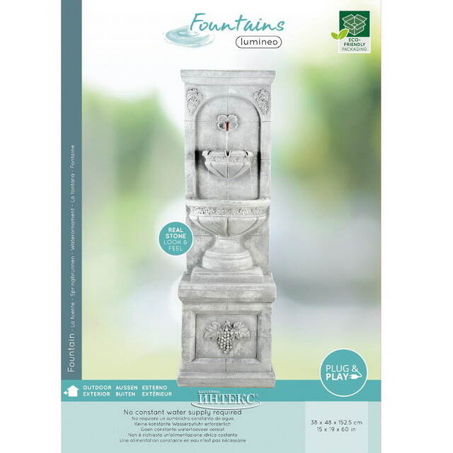 Садовый фонтан Fontana di Trevi 152 см Kaemingk