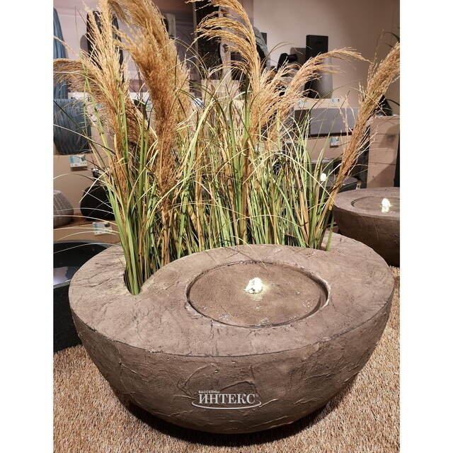 Декоративный фонтан Рэдклифф 66 см песочный, с LED подсветкой Kaemingk