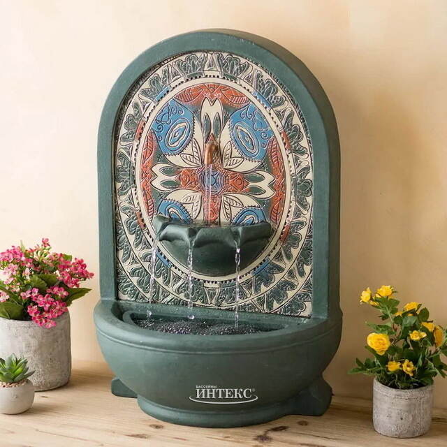 Декоративный фонтан Latifa: Mavi 54*36 см Kaemingk