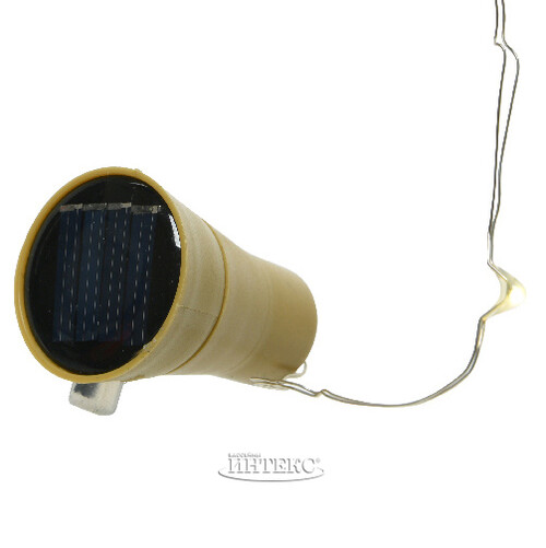 Гирлянда-пробка для бутылки Роса Solar на солнечной батарее, 75 см, 8 теплых белых LED ламп, IP44 Kaemingk