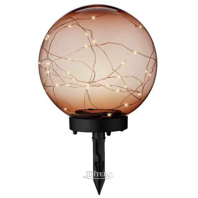 Садовый солнечный светильник Solar Tadema Amber 28*20 см, IP44 Kaemingk