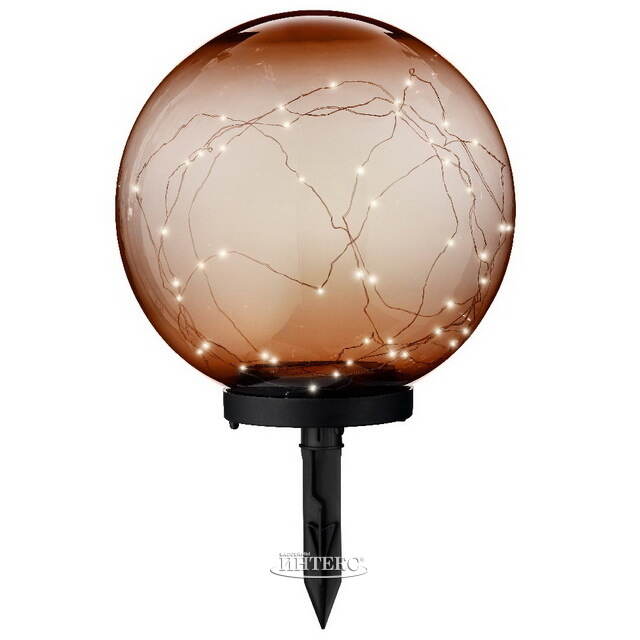 Садовый солнечный светильник Solar Tadema Amber 38*30 см, IP44 Kaemingk