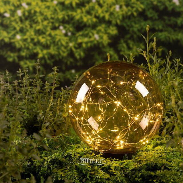 Садовый солнечный светильник Solar Tadema Amber 38*30 см, IP44 Kaemingk