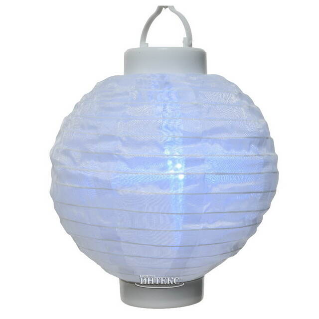 Китайский фонарик на солнечной батарее Solar Verano 23*20 см, цветные RGB LED с эффектом живого пламени, IP44 Kaemingk