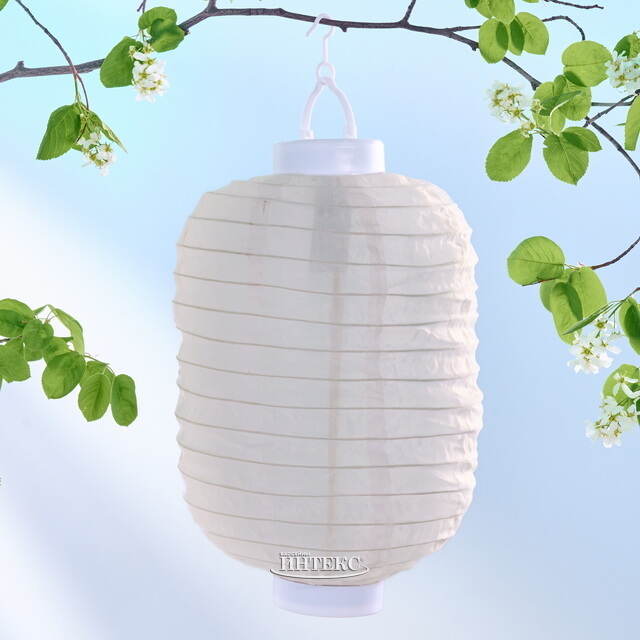 Китайский фонарик на солнечной батарее Solar Verano 30*20 см, цветные RGB LED с эффектом живого пламени, IP44 Kaemingk (Кейминг)