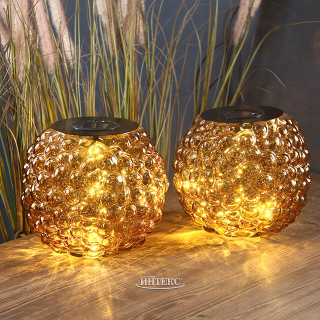 Садовый солнечный светильник Solar Honey 21*18 см, IP44 Kaemingk