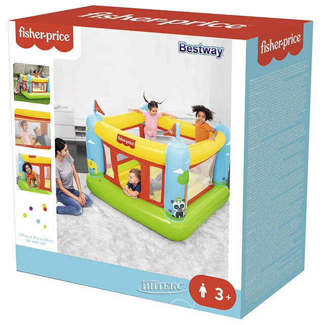 Детский надувной батут Bouncetastic 175*173*135 см Bestway