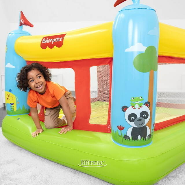 Детский надувной батут Bouncetastic 175*173*135 см Bestway