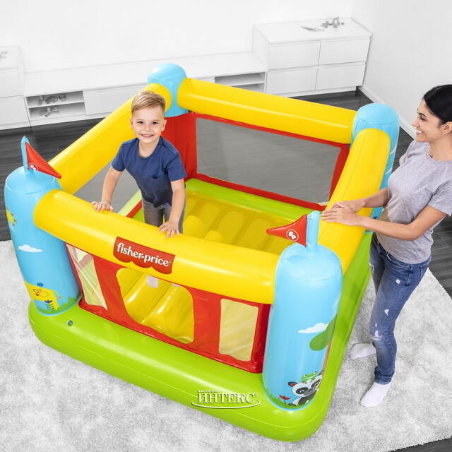 Детский надувной батут Bouncetastic 175*173*135 см Bestway