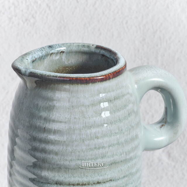 Керамическая ваза-кувшин Стэнли 17 см голубая Koopman (Купман)