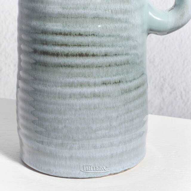 Керамическая ваза-кувшин Стэнли 17 см голубая Koopman (Купман)